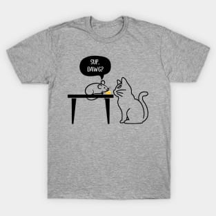 Cat and Mouse Humor T-Shirt